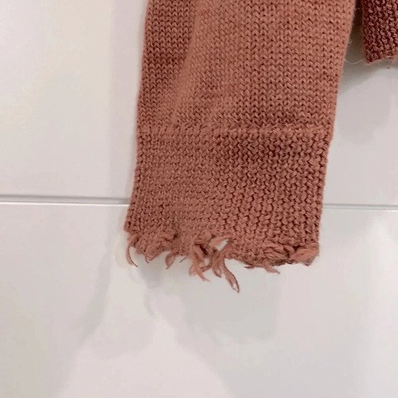 Nation LTD Bijou Adobe Pink Alpaca Blend Sweater Size XS - Picture 9 of 15